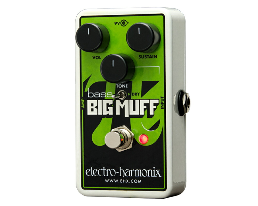 《セール品》electro-harmonix / Nano Bass Big Muff Pi Distortion/Sustainer for bass 【国内正規品】【梅田店】｜イシバシ楽器 17Shops 10,296円