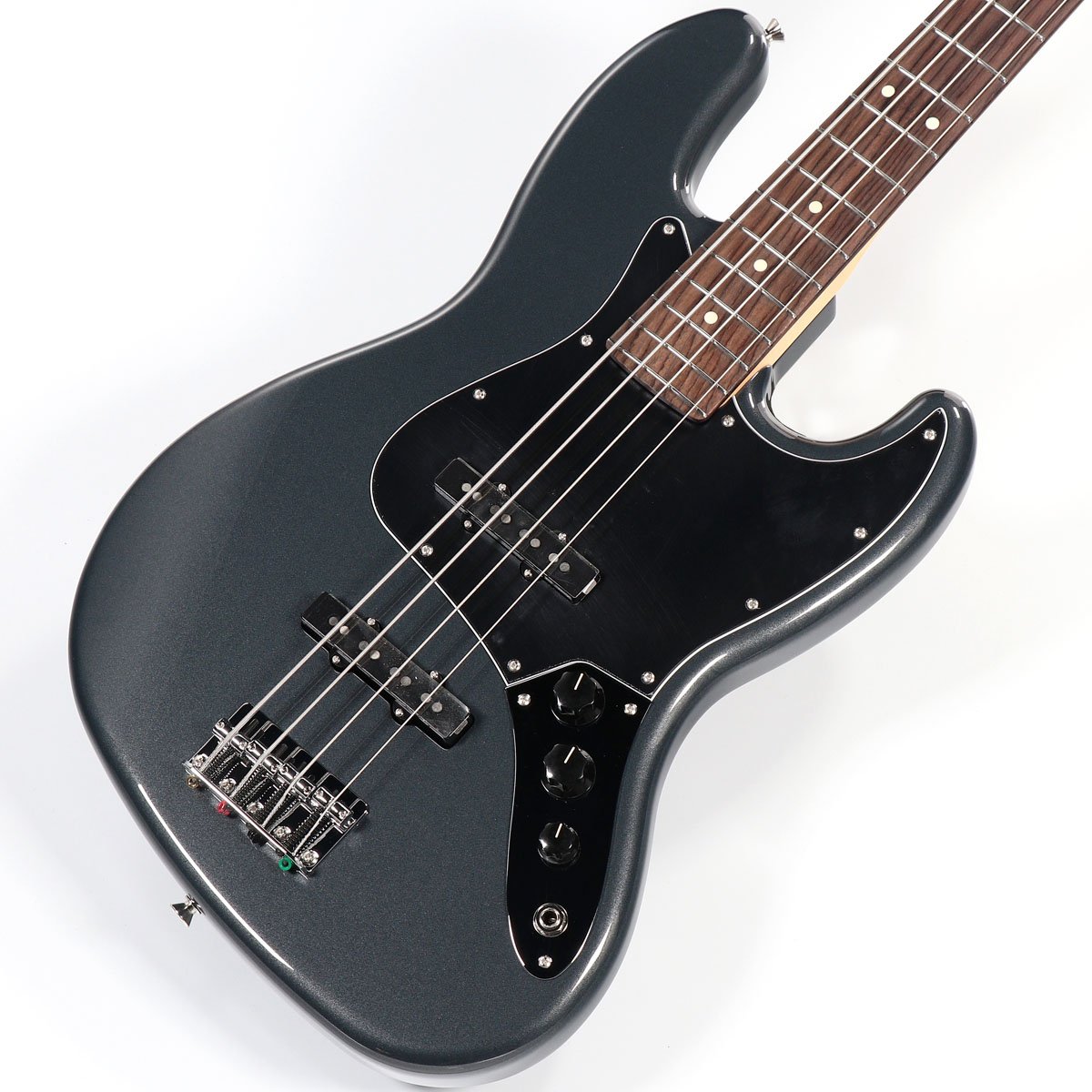 Fender / FSR Collection Hybrid II Jazz Bass Charcoal Frost Metallic with Matching Head【新宿店】【YRK】|イシバシ楽器 17Shops