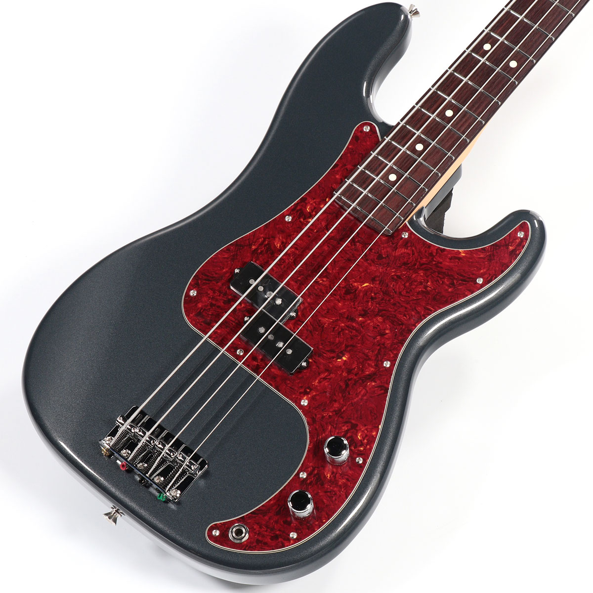 Fender / FSR Collection Hybrid II Precision Bass Charcoal Frost Metallic with Matching Head フェンダー 【池袋店】
