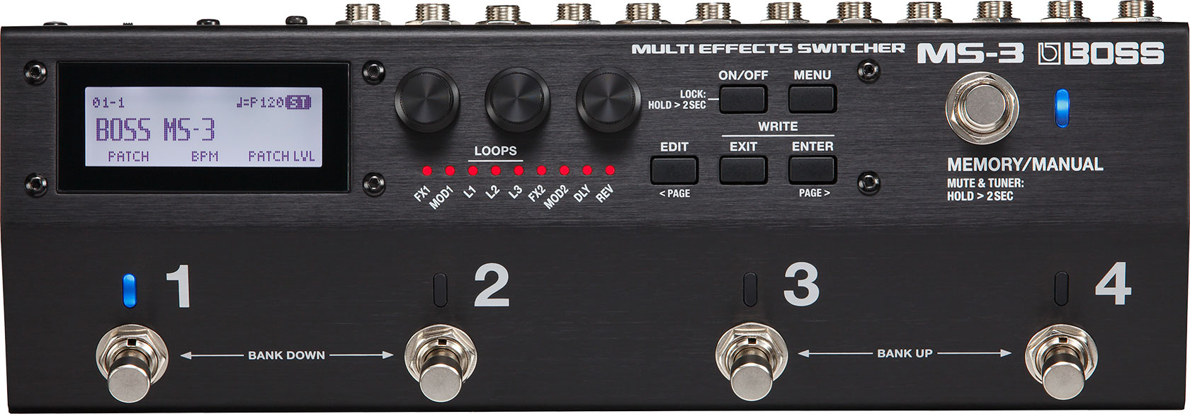 BOSS / MS-3 Multi Effects Switcher マルチエフェクター スイッチャー【御茶ノ水本店】