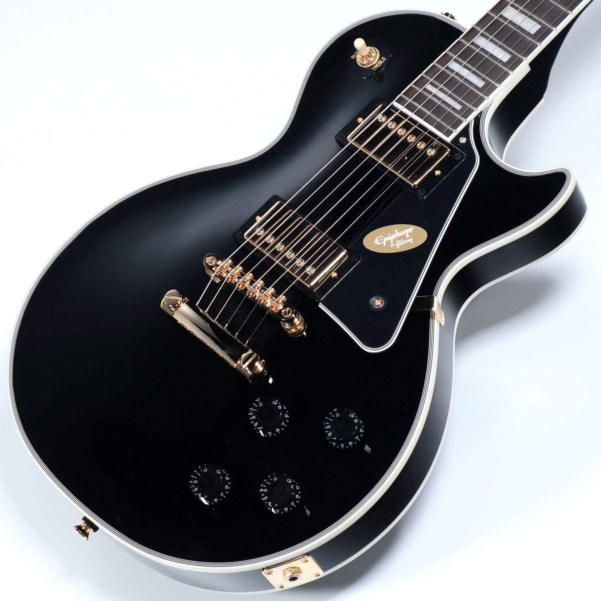 楽天市場】Epiphone / Inspired by Gibson Les Paul Custom Ebony エピフォン エレキギター レスポール  カスタム【御茶ノ水本店】 : イシバシ楽器 17Shops