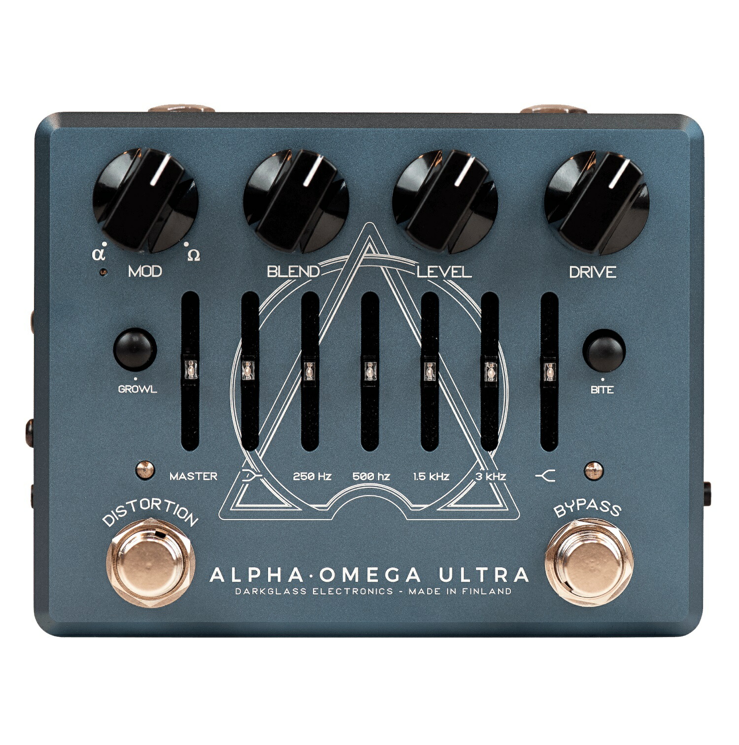Darkglass Electronics / ALPHA OMEGA ULTRA V2 W/AUX IN ベース用 プリアンプ オーバードライブ ダークグラス【御茶ノ水本店】 43,615円