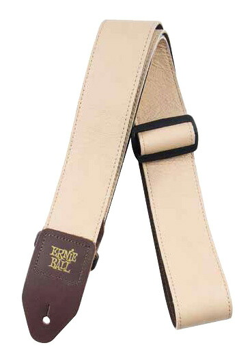 Ernie Ball / #4136 2 Tri-Glide Italian Leather Straps Tan アーニーボール ギターストラップ|イシバシ楽器 17Shops