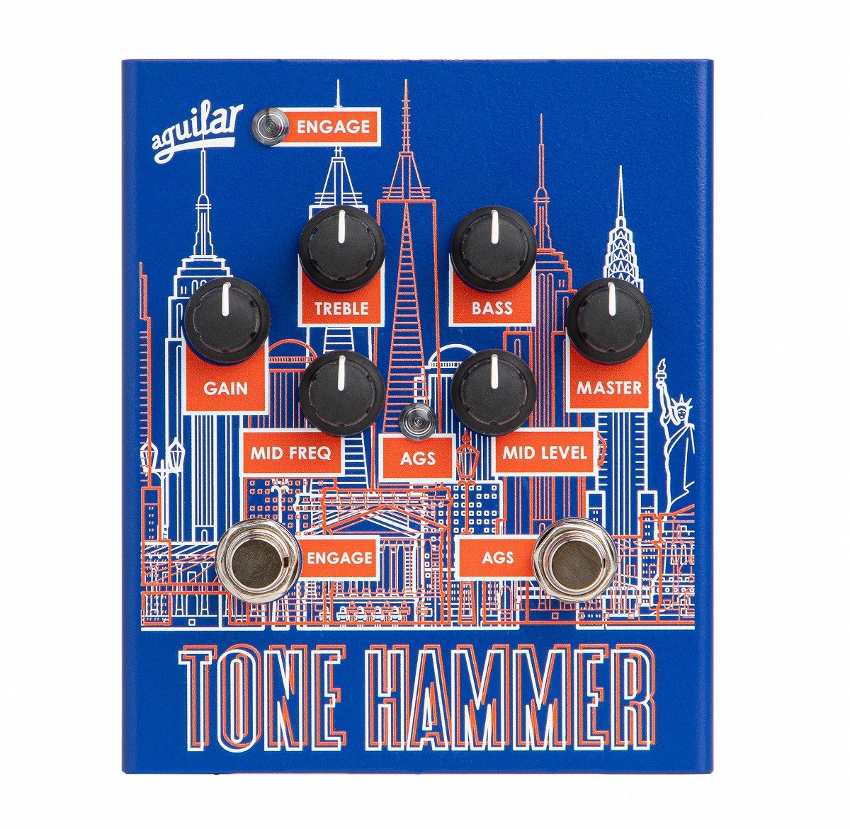 Aguilar tone hammer プリアンプ ベースエフェクター Tone Hammer Preamp – Aguilar Shop