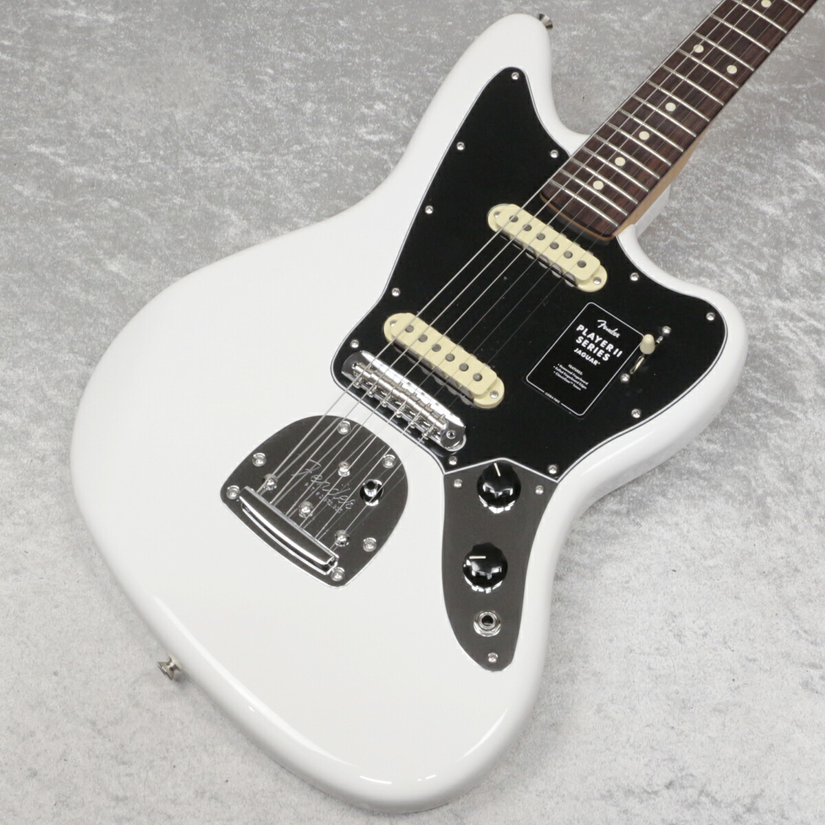 Fender / Player II Jaguar Rosewood Fingerboard Polar White【セール特価】【新宿店】【12/5 値下げ！】