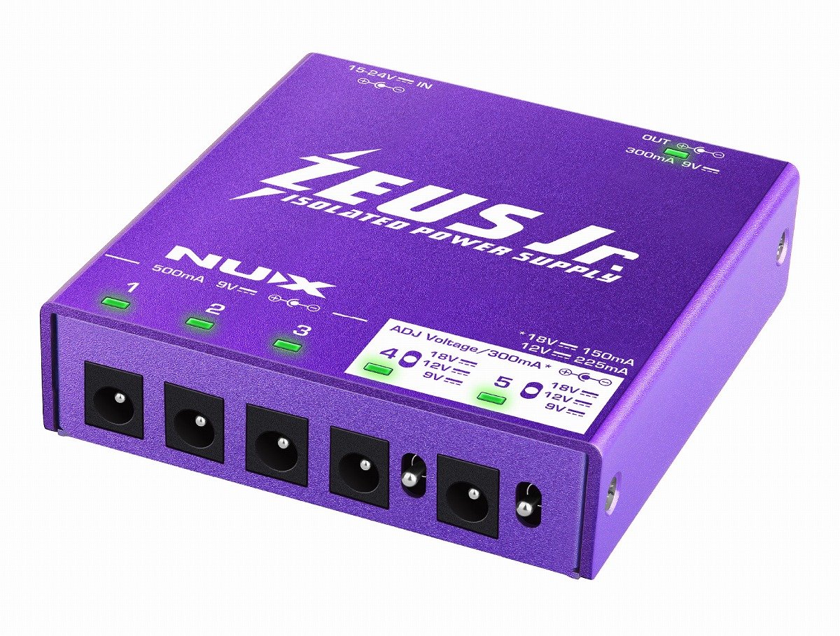NUX / ZEUS Jr. フルアイソレーテッド パワーサプライ【国内正規品】【新宿店】 12,320円