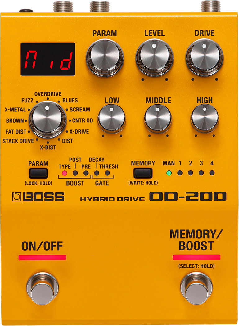 BOSS / OD-200 Hybrid Drive オーバードライブ OD200 ボス ギター エフェクター【名古屋栄店】