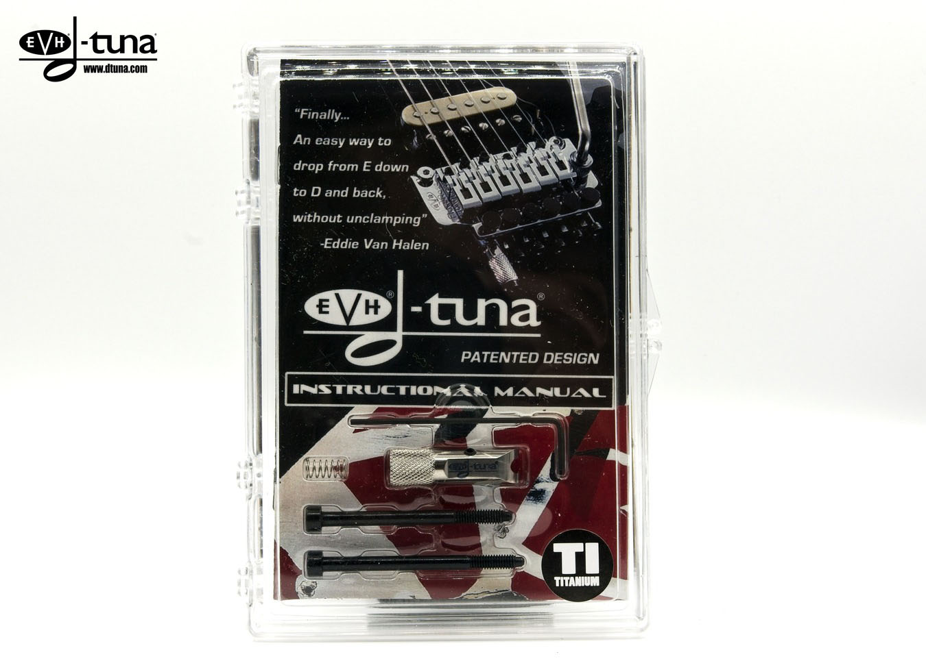 EVH / D-Tuna Titanium Silver (Floyd Rose Parts) Drop D 【ブリッジパーツ】《お取寄せ商品/納期別途案内》【池袋店】