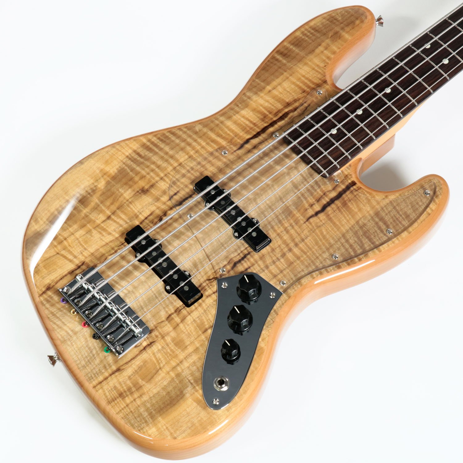 Fender / ISHIBASHI FSR MIJ Hybrid II Jazz Bass V Myrtle Top Alder Back Natural フェンダー [5弦ベース]【御茶ノ水本店】【YRK】｜イシバシ楽器 17Shops