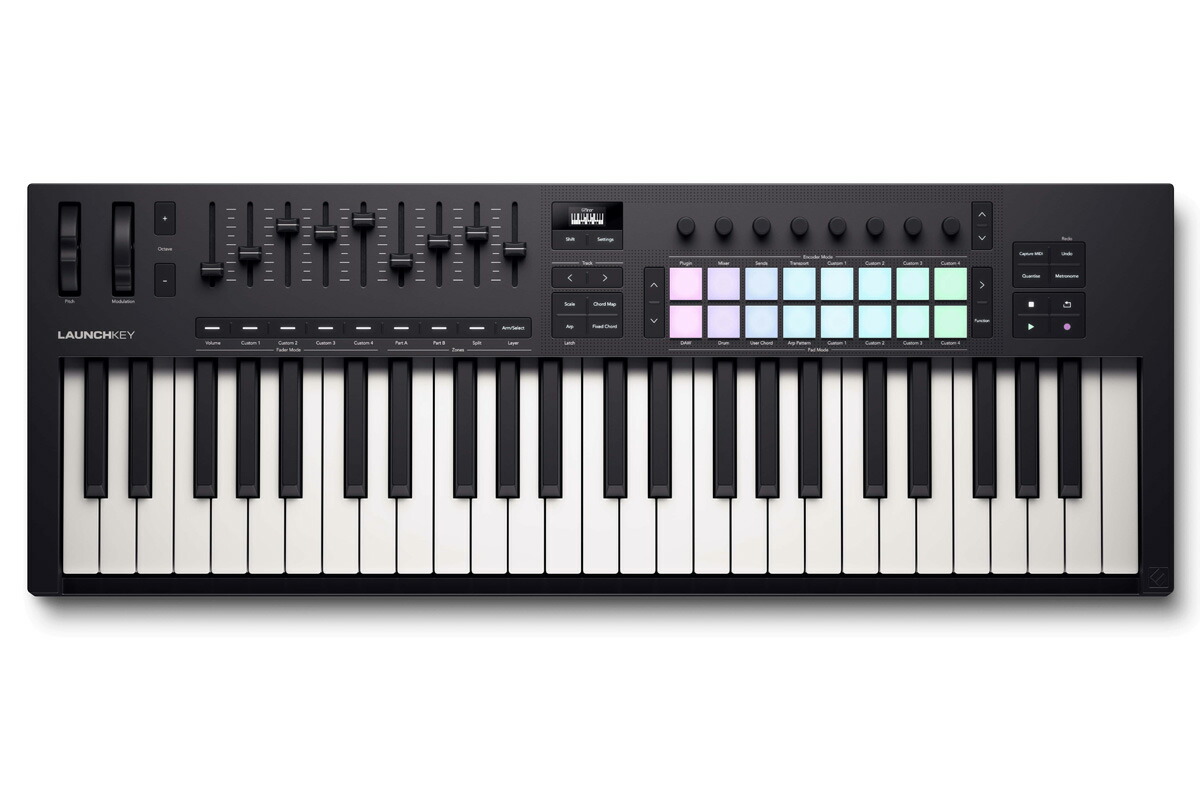 Launchkey 37 Mk3★Novation［ノベーション］★美品 novationの新たなMIDIキーボードLAUNCHKEY37 MK3をご紹介いたし