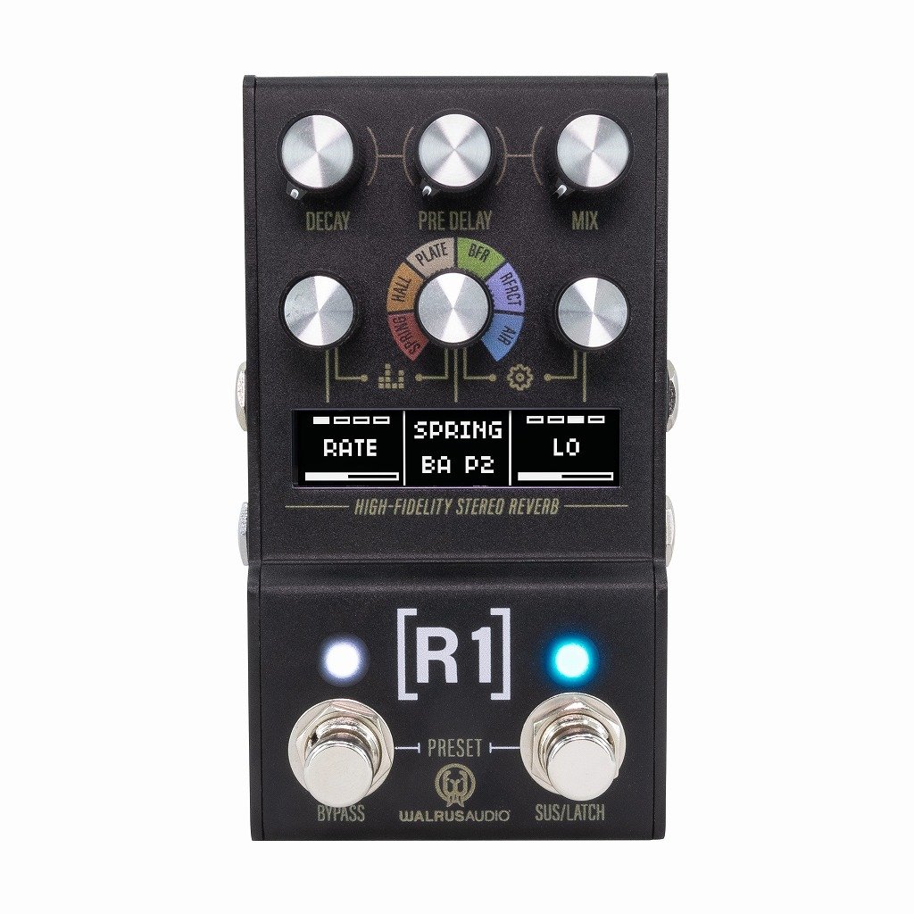 《セール品》Walrus Audio / Mako Series MKII: R1 High-Fidelity Reverb WAL-MAKO/R1MK2 ウォルラスオーディオ【新宿店】