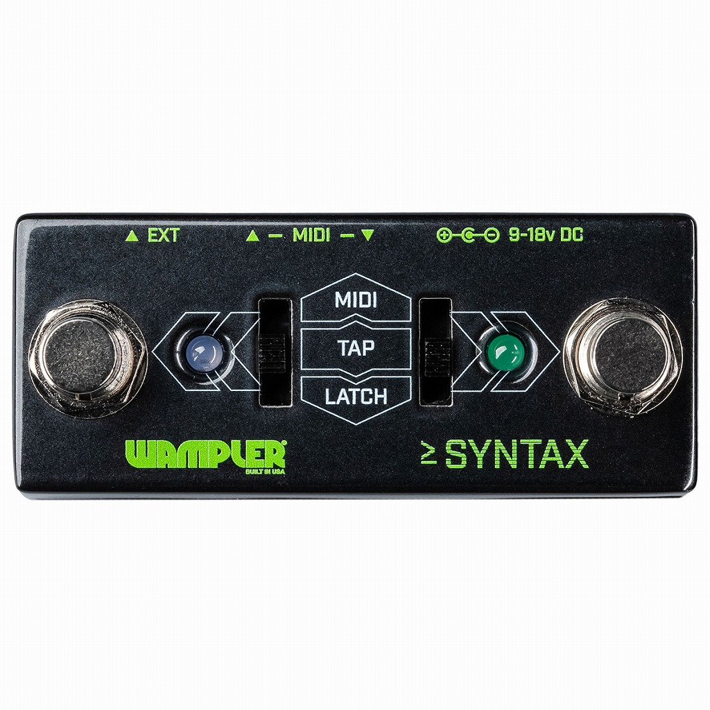 《セール品》Wampler Pedals / Syntax リモート・コントローラー ワンプラーペダル【御茶ノ水本店】