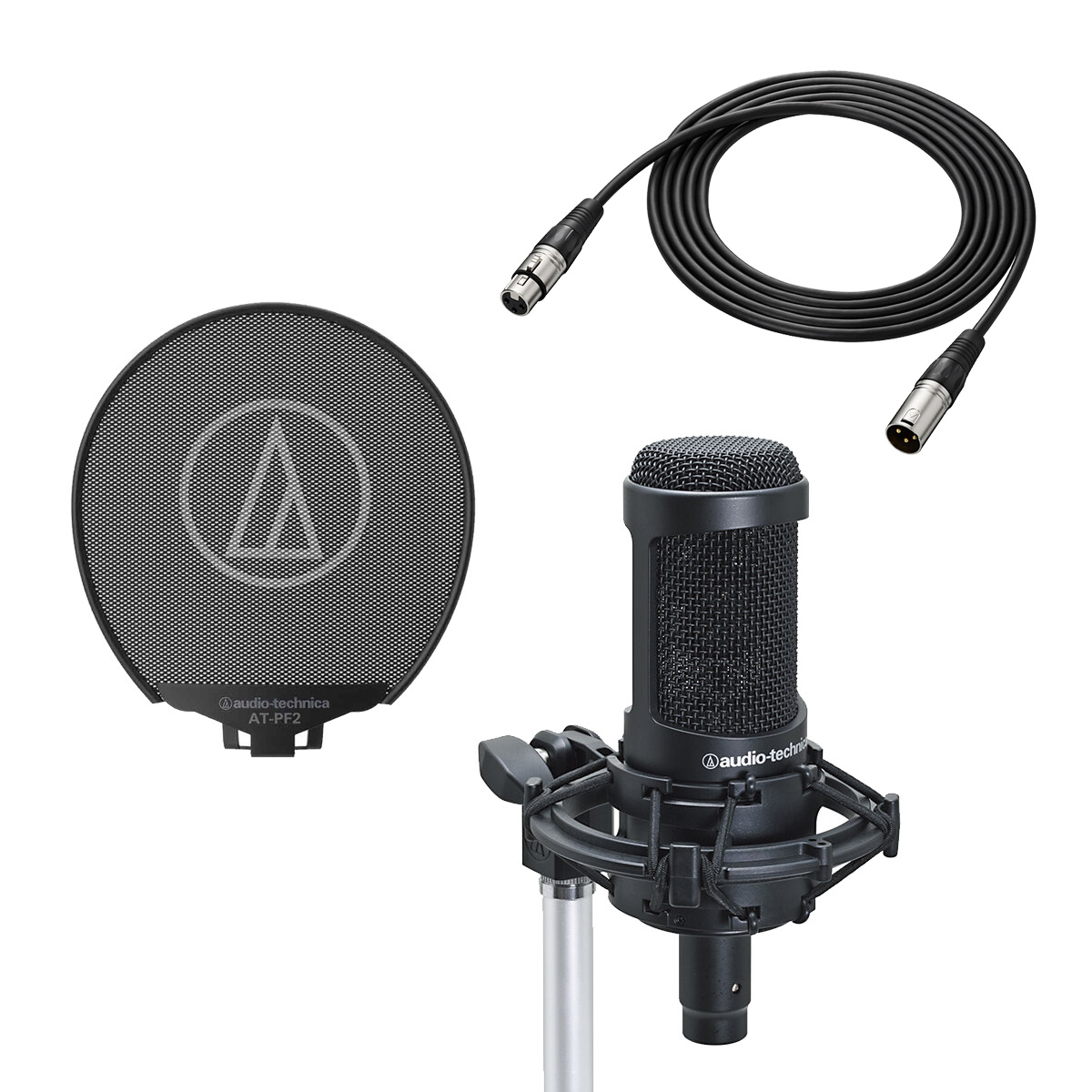 audio-technica オーディオテクニカ / AT2035 コンデンサーマイク ［純正オプションセット］【御茶ノ水本店】｜イシバシ楽器 17Shops
