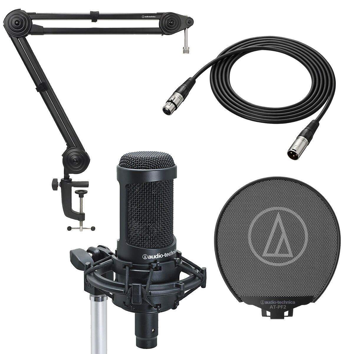 audio-technica オーディオテクニカ / AT2035 コンデンサーマイク ［純正オプションセット］【御茶ノ水本店】