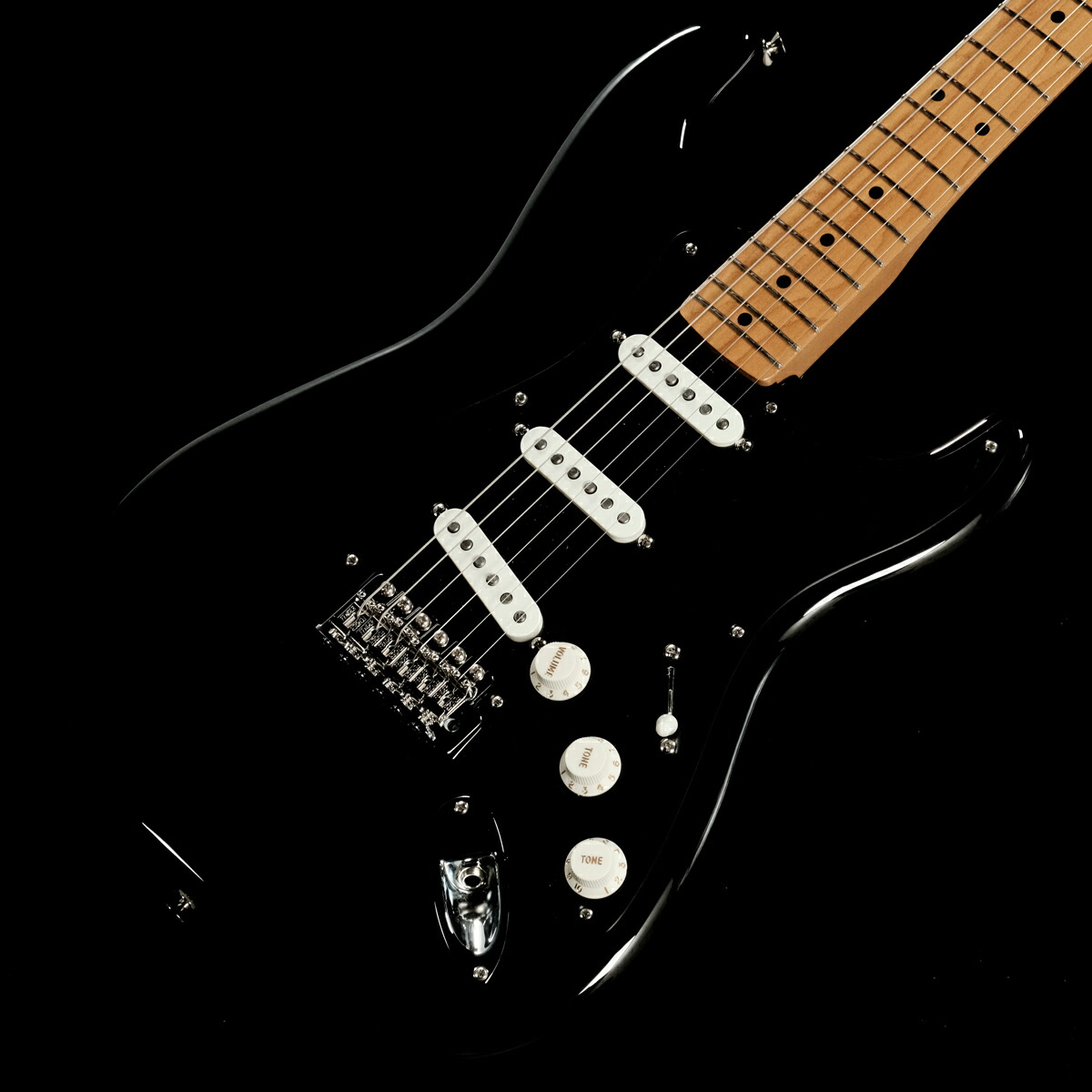Fender / FSR Vintera II 50s Stratocaster Roasted Maple Black(重量:3.49kg)【S/N:MX24090247】【渋谷店】【チョイキズ有り】《アウトレット》《渋谷店セール》《長期展示品アウトレット》|イシバシ楽器 17Shops