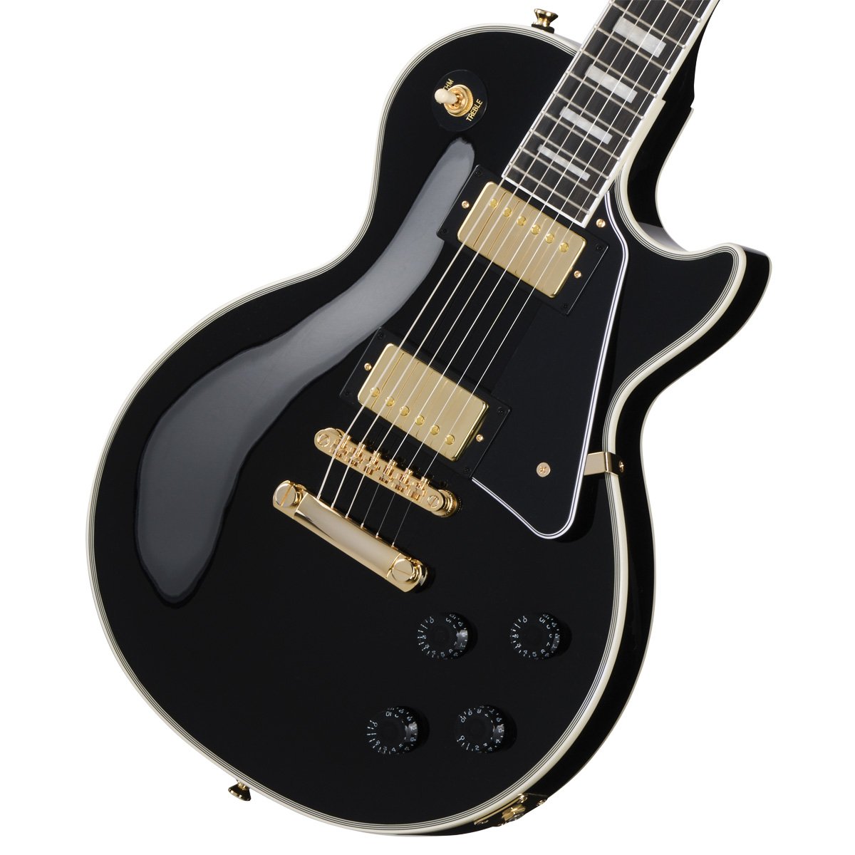 楽天市場】Epiphone エピフォン Les Paul Custom EB レスポール