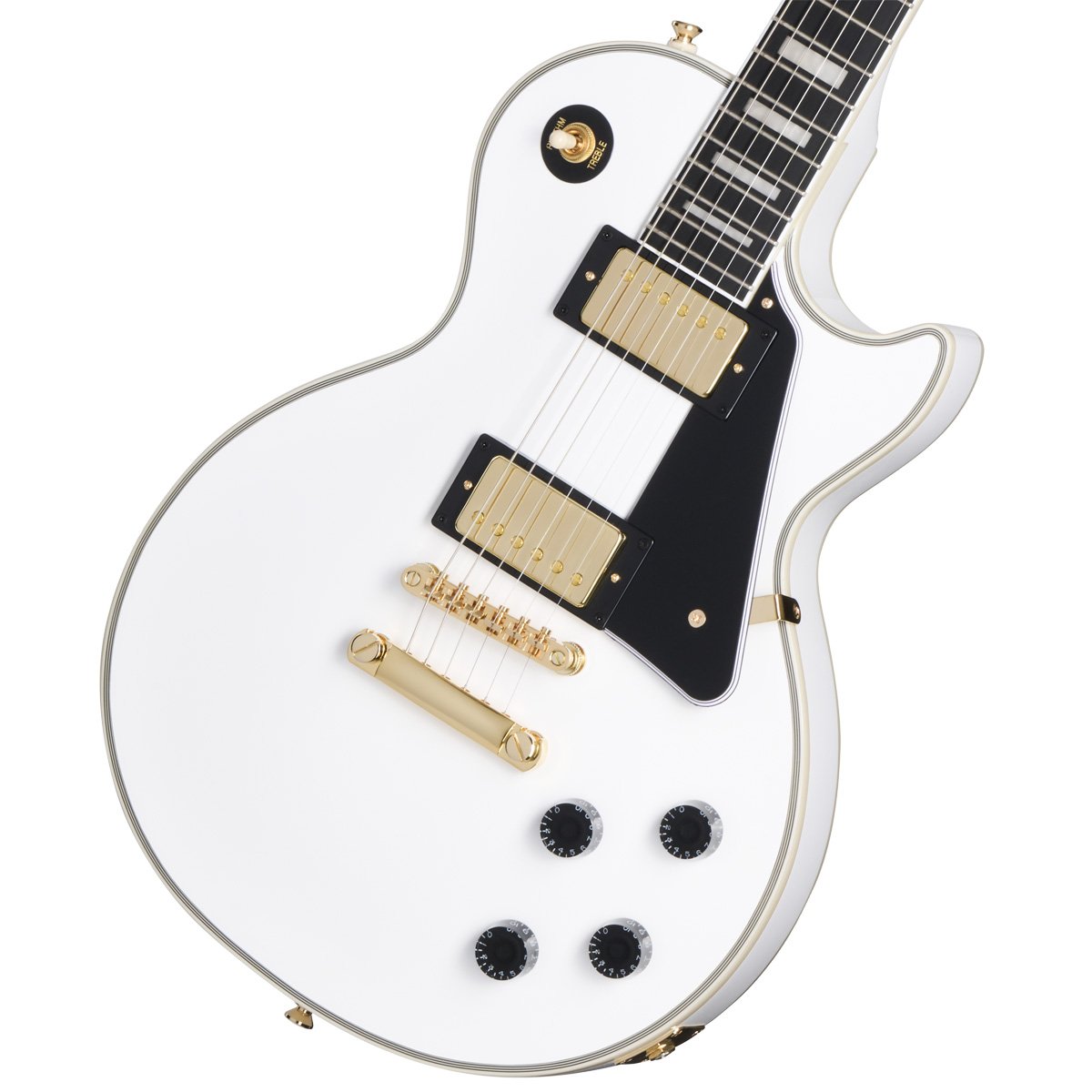 Epiphone / Inspired by Gibson Les Paul Custom Alpine White 【福岡パルコ店】 59,880円
