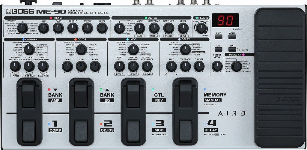 BOSS / ME-90-WH ME90 ボス マルチエフェクター 【限定生産カラー】【数量限定モデル】【名古屋栄店】 30,745円