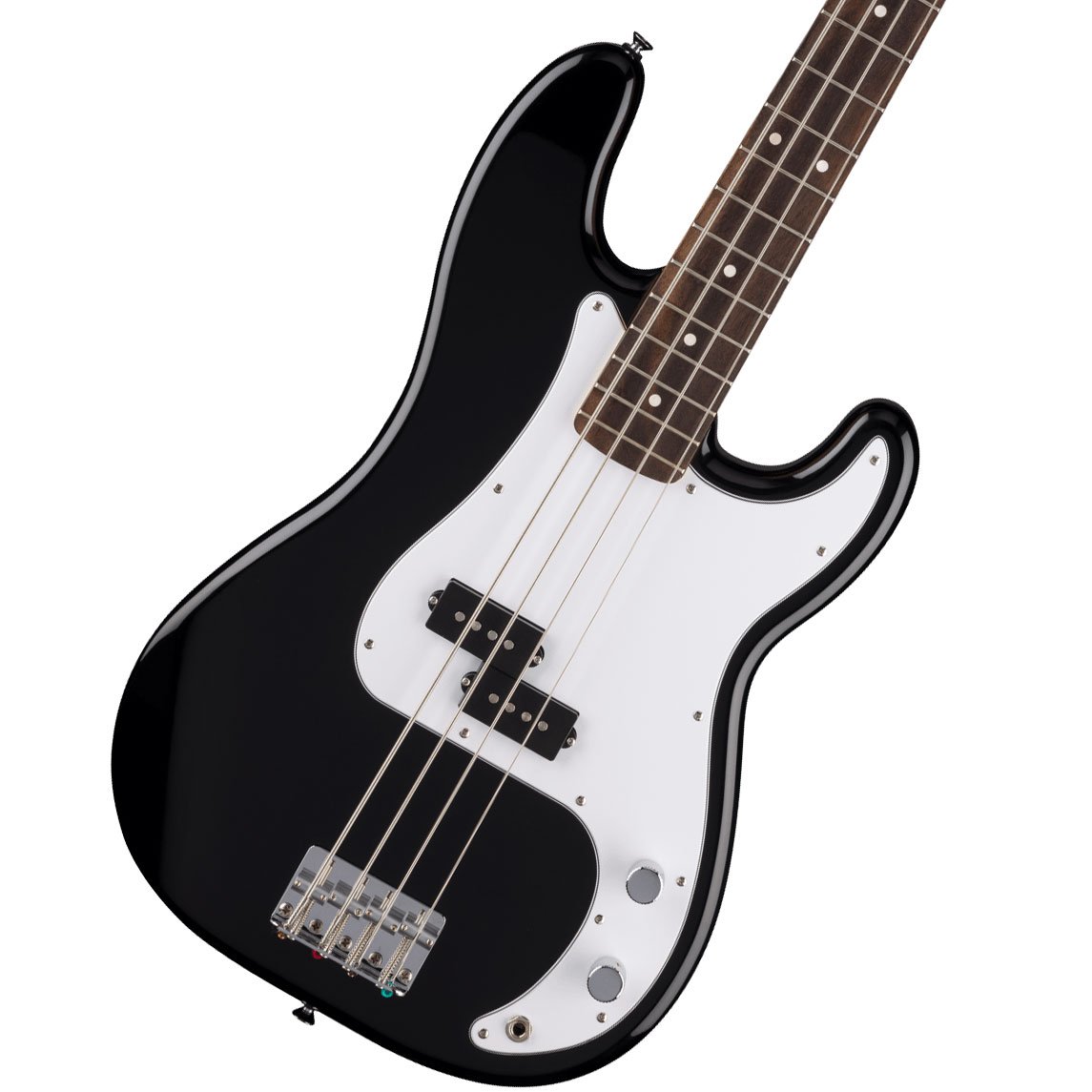 Fender / Standard Precision Bass Laurel Fingerboard White Pickguard Black フェンダー