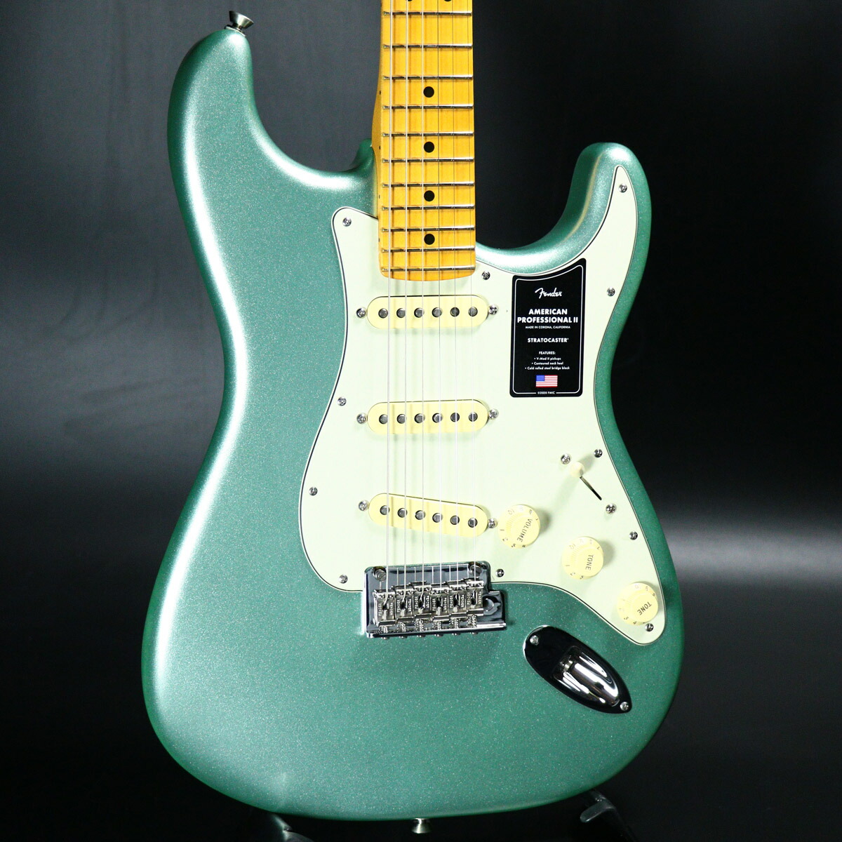 Fender / American Professional II Stratocaster Maple Mystic Surf Green【S/N US240001937】【アウトレット特価】【名古屋栄店】【YRK】｜イシバシ楽器 17Shops