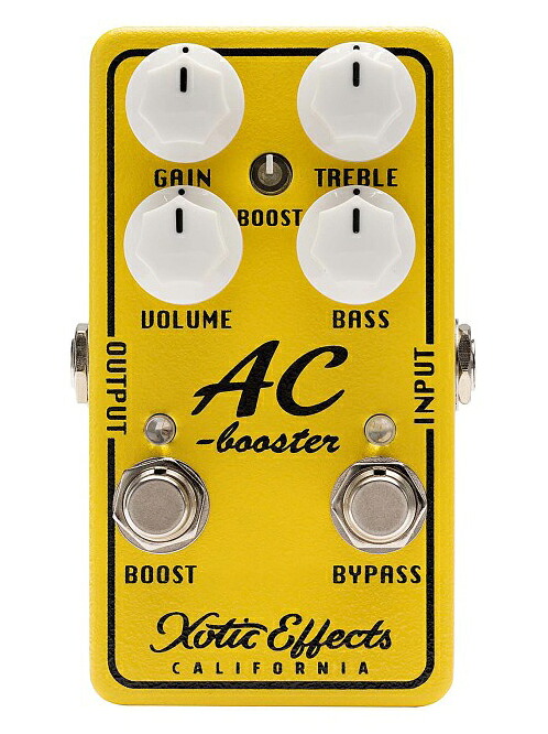 Xotic / AC Booster V2 オーバードライブ エキゾチック ブースター【名古屋栄店】