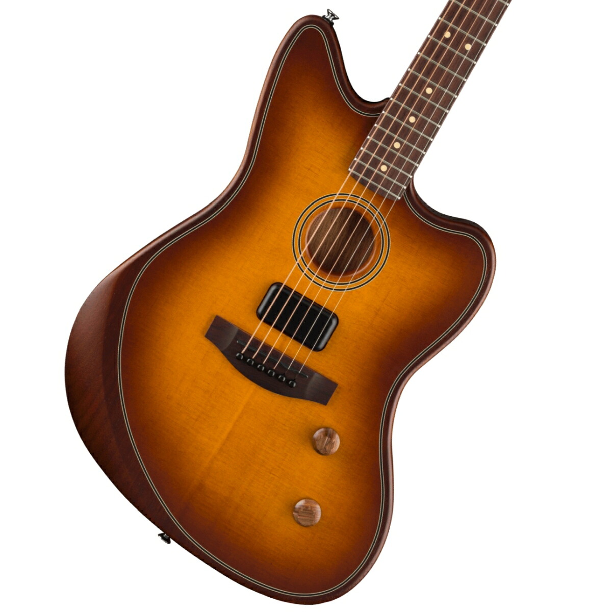 Fender / Acoustasonic Standard Jazzmaster Honey Burst フェンダー【御茶ノ水HARVEST_GUITARS】