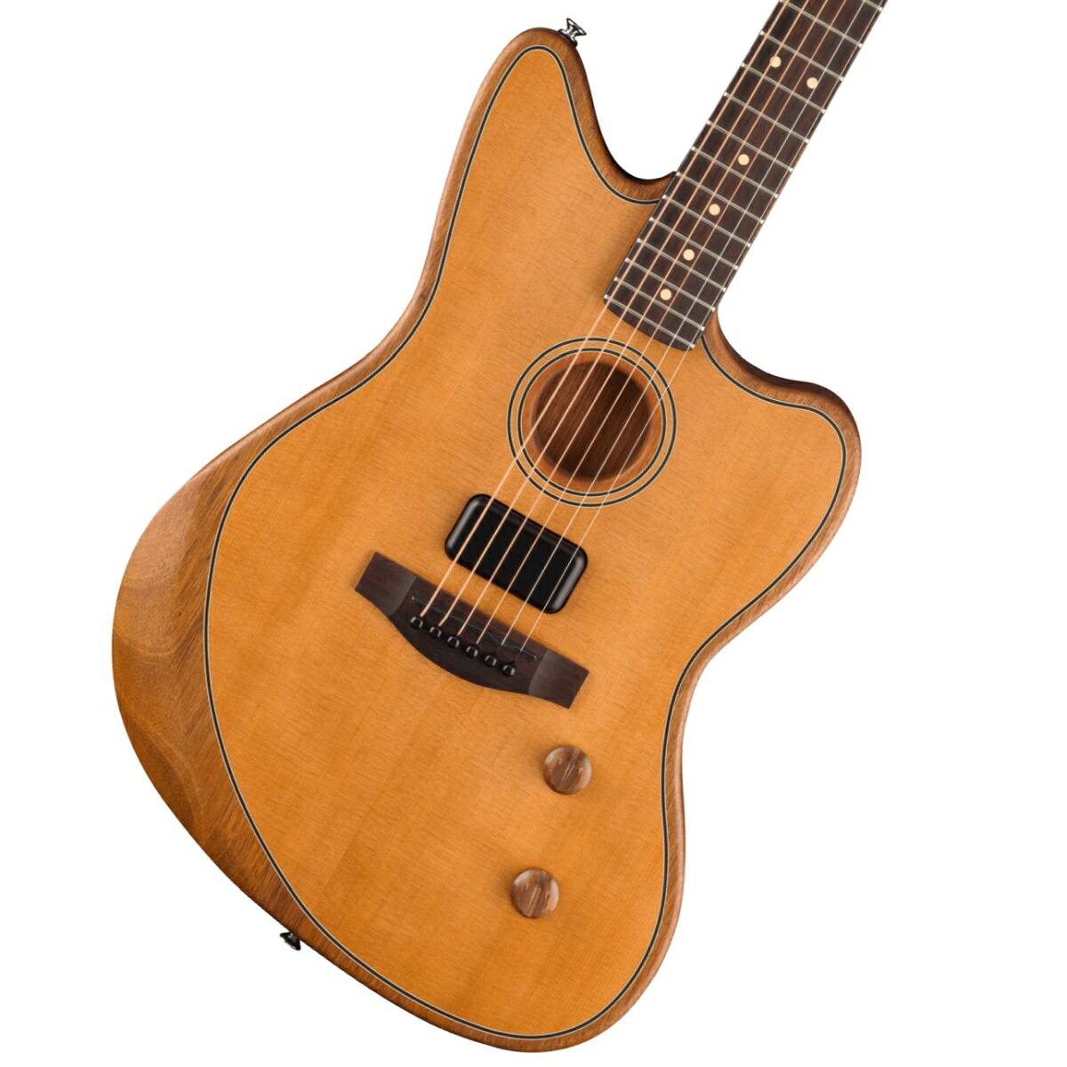 Fender / Acoustasonic Standard Jazzmaster Aged Natural フェンダー《予約注文 / 4月18日発売予定》