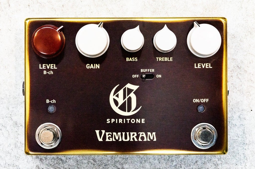 楽天市場】VEMURAM ヴェムラム SPIRITONE OVERDRIVE Pedal