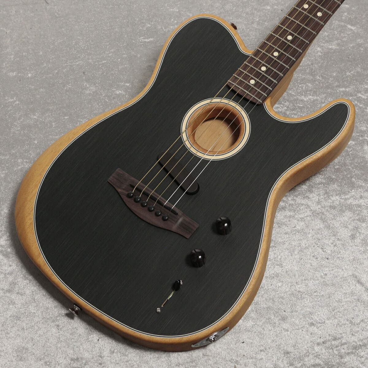 【美品】Fender アコスタソニック プレイヤー テレキャスター Fender Acoustasonic Player Telecaster Brushed Black エレアコ