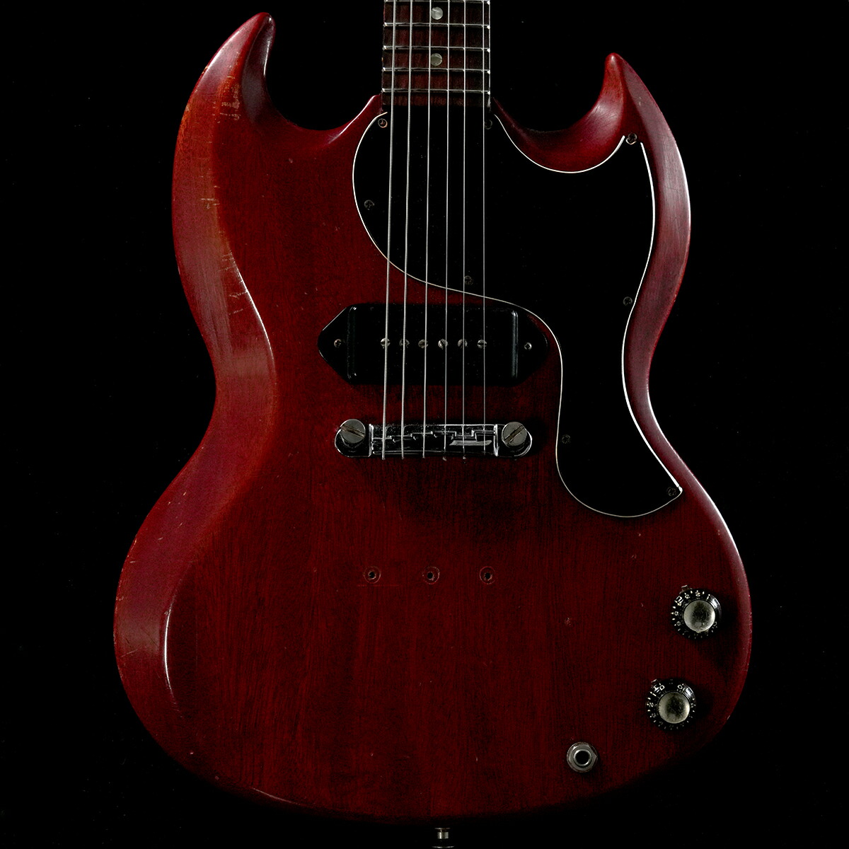ゆーや!ジュニア　ギター　SG Gibson 1963 SG Junior Polaris White Tremotone Vibrola