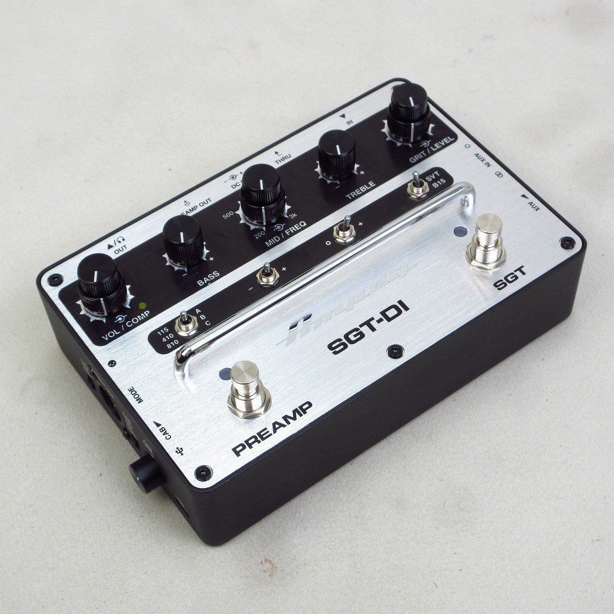 【8759】 AMPEG PORTABASS 250 小型アンプヘッド 8759】 AMPEG PORTABASS 250 小型アンプヘッド - メルカリ