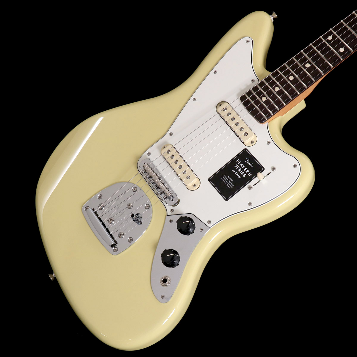 Fender / Player II Jaguar Rosewood Fingerboard Hialeah Yellow [重量:3.65kg] フェンダー ジャガー エレキギター 【S/N:MX24082793】【池袋店】【展示入れ替えセール】