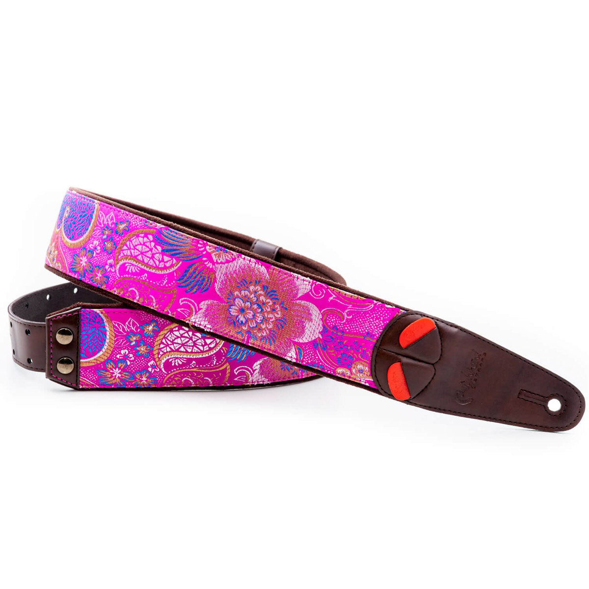 RightON!STRAPS / HOKKAIDO Pink ライトオン ギターストラップ