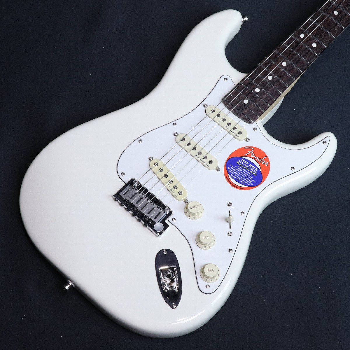 楽天市場】Fender USA（フェンダー）Jeff Beck Stratocaster Olympic