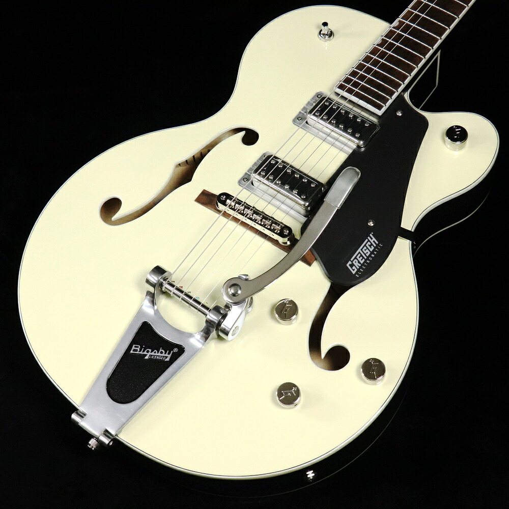 Gretsch / G5420T Electromatic Classic Hollow Body Single-Cut with Bigsby Laurel FB Vintage White/London Grey 【長期在庫アウトレットセール】 【梅田店】｜イシバシ楽器 17Shops