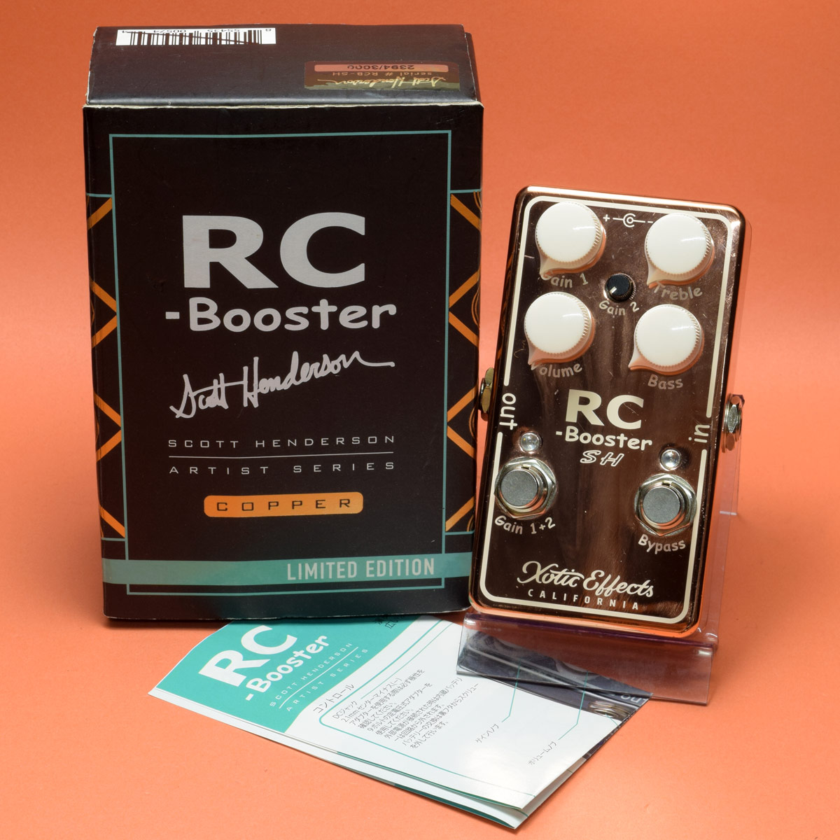 楽天市場】Xotic RC Booster-SH Chrome 新品 スコット