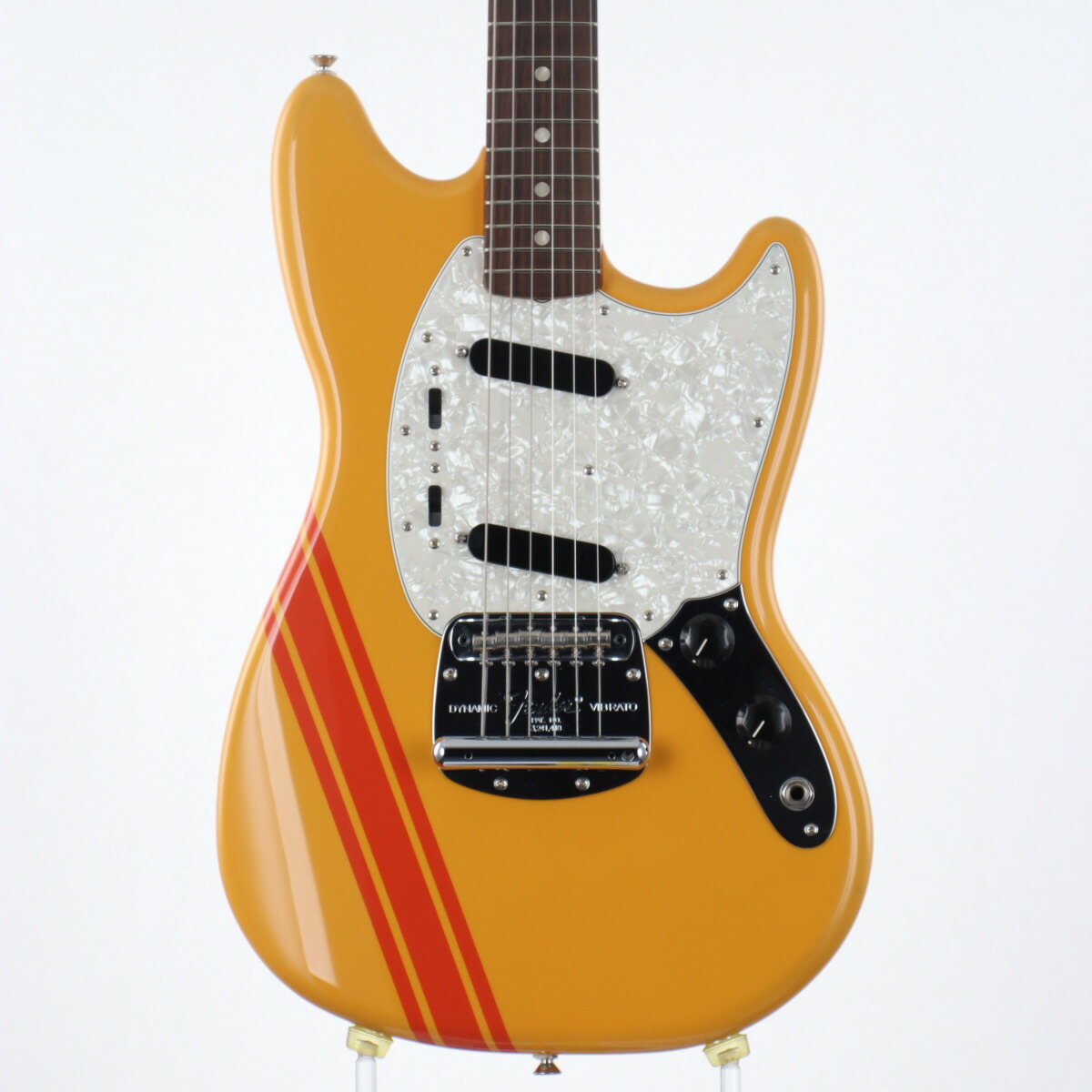 Fender Mustang エレキギター オレンジ Fender '69 Mustang - コンペティション オレンジ - ハイパー