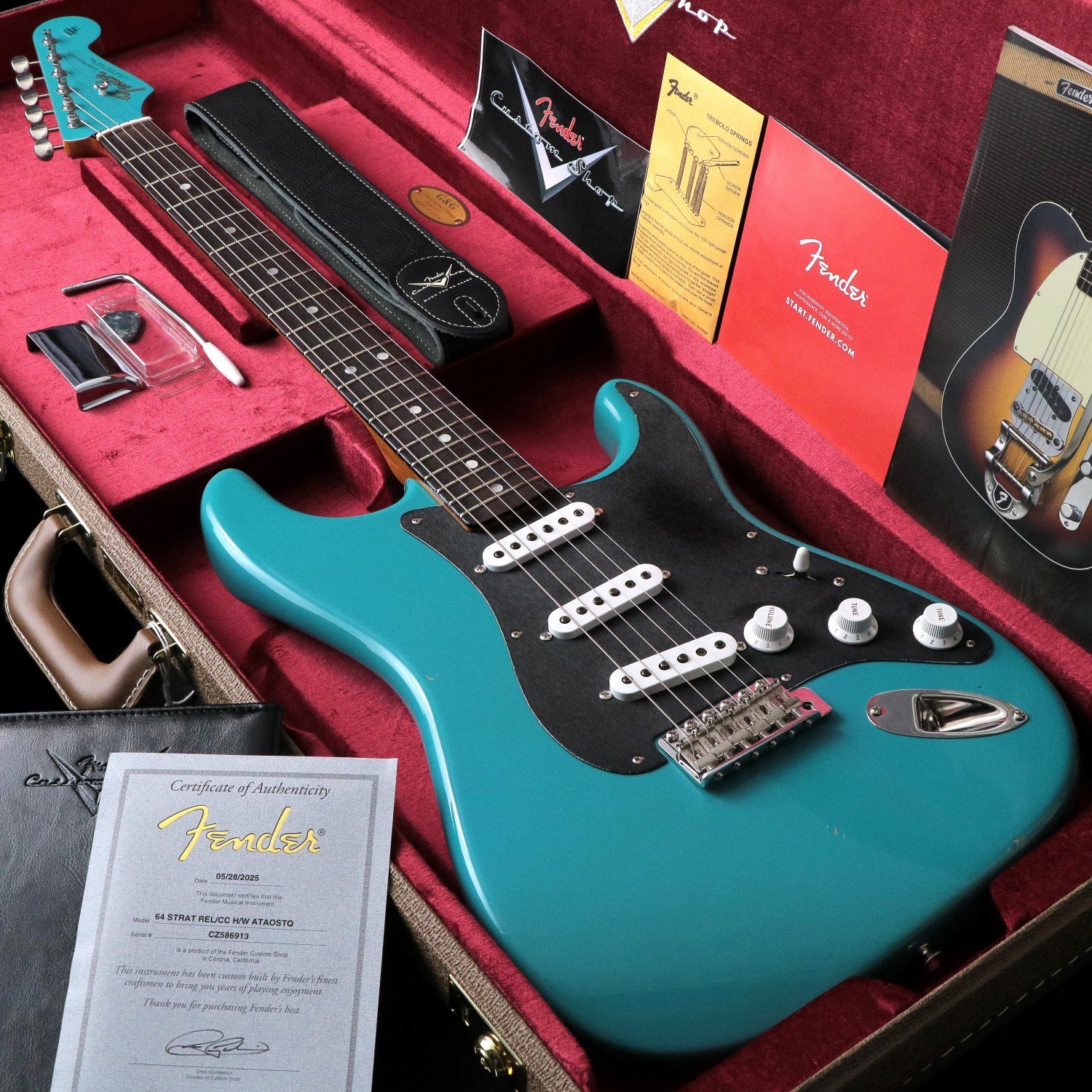 Fender Custom Shop Stratocaster 2024年製 Fender 2024 Custom Shop Event Masterbuilt Too Groovy Strat NOS