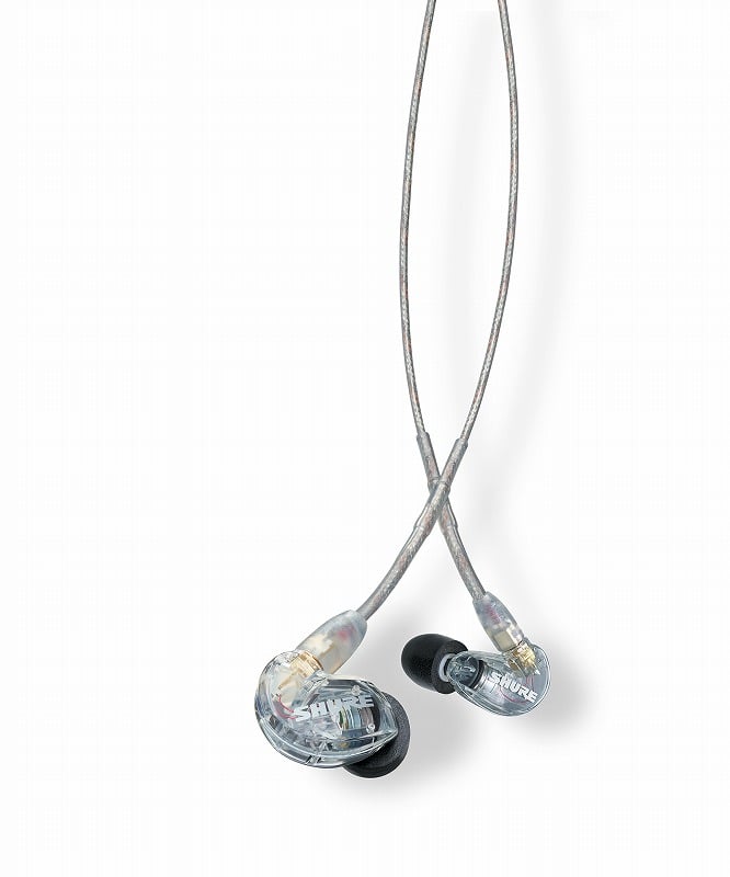 SHURE / SE215 クリアー (SE215-CL-A) 高遮音性イヤホン 【国内正規品】【名古屋栄店】
