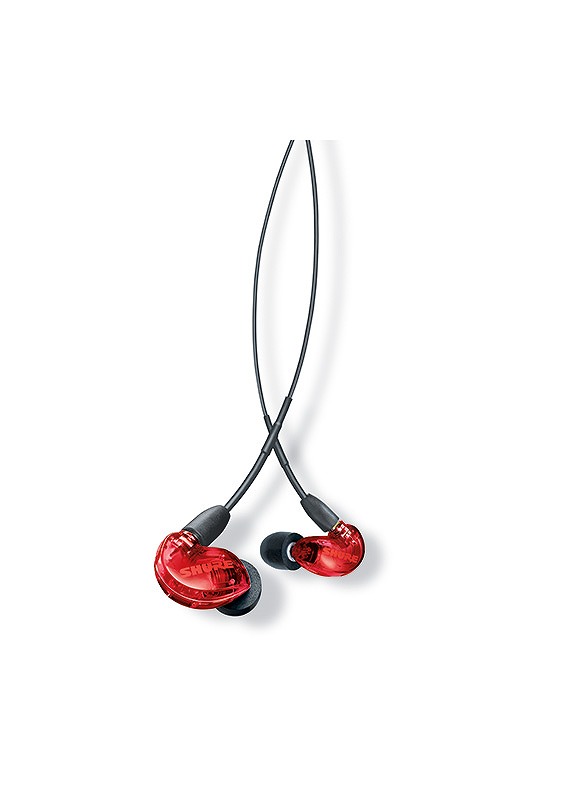 SHURE / SE215 Special Edition レッド (SE215SPE-RD-A) 高遮音性イヤホン【国内正規品】【名古屋栄店】