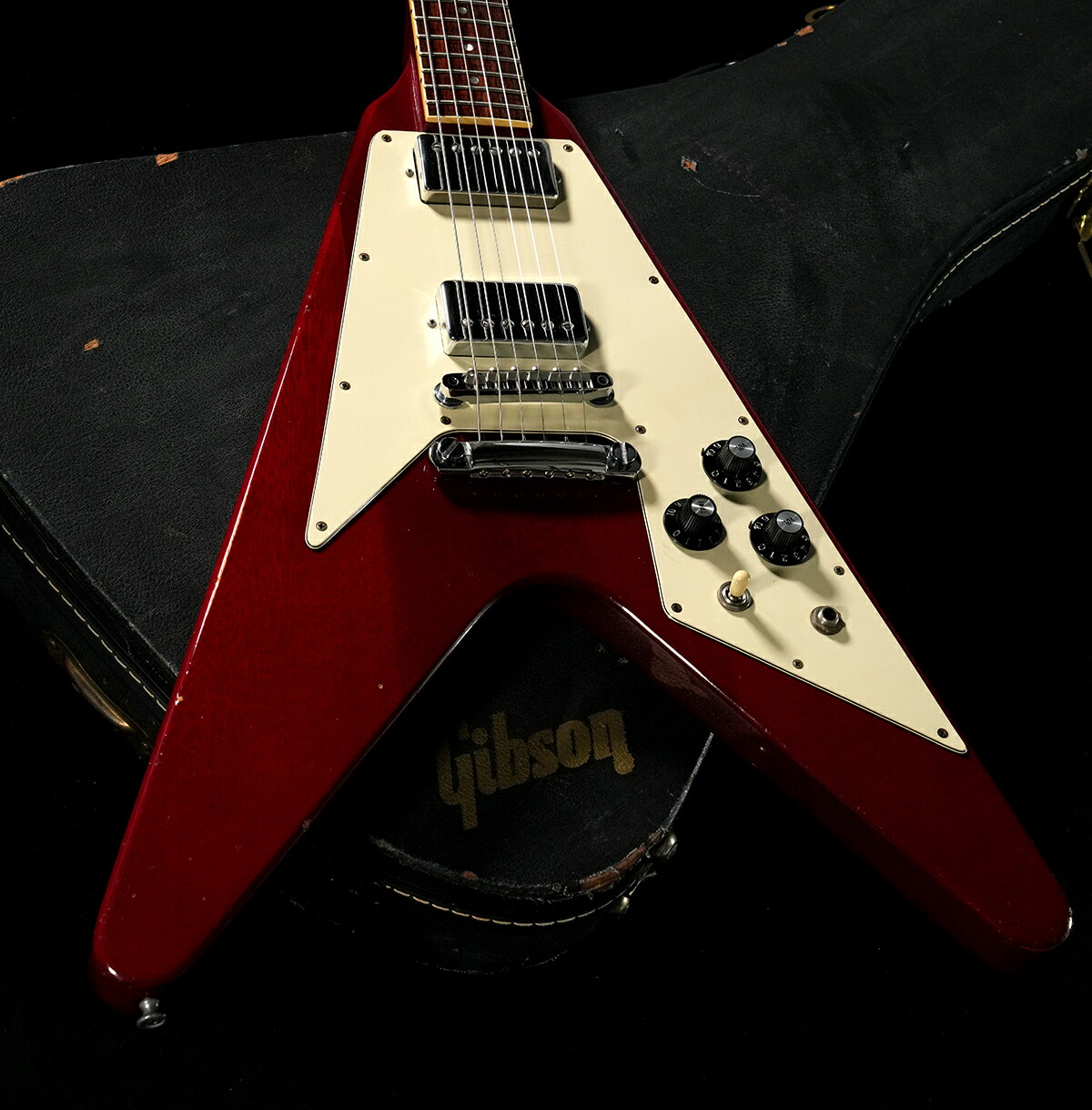 【国産90年代？】 BB Flying V セットネック　ケース付き 楽天市場】【中古】Gibson Flying V '98 2001年製 : 下倉楽器