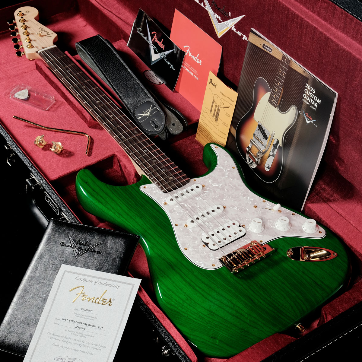 アクリル ストラト Early'54 Sunburst/Maple neck VG-2240｜ビンテージフェンダー