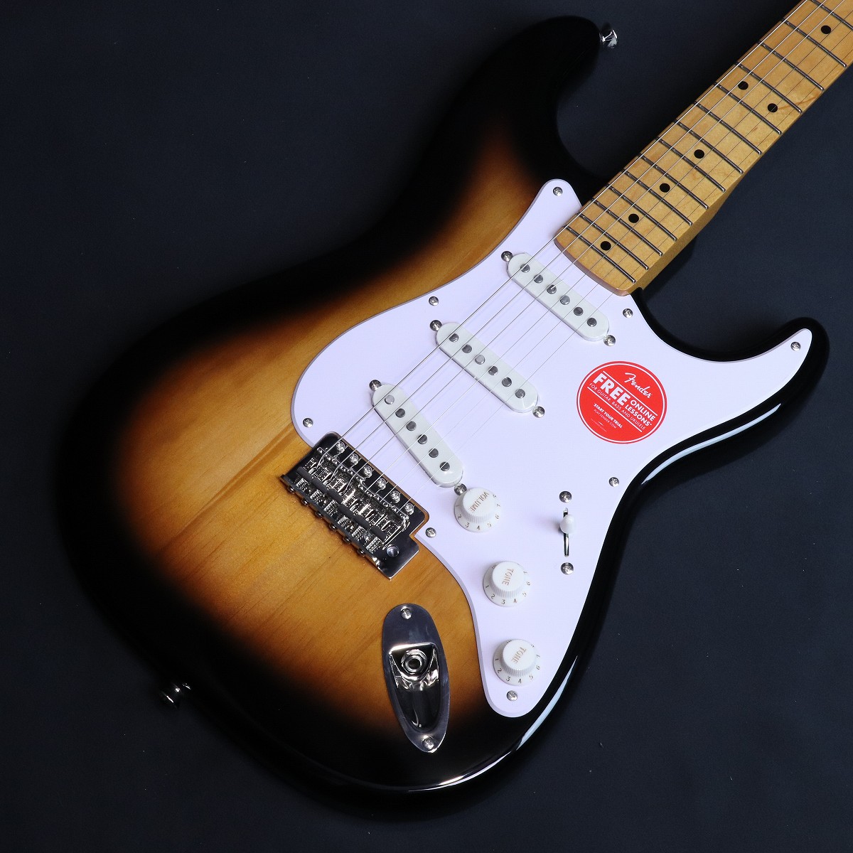 《特典付き》Squier by Fender / Classic Vibe 50s Stratocaster Maple Fingerboard 2-Color Sunburst 【S/N:ISSF25004485】【3.35kg】【横浜店】 38,610円