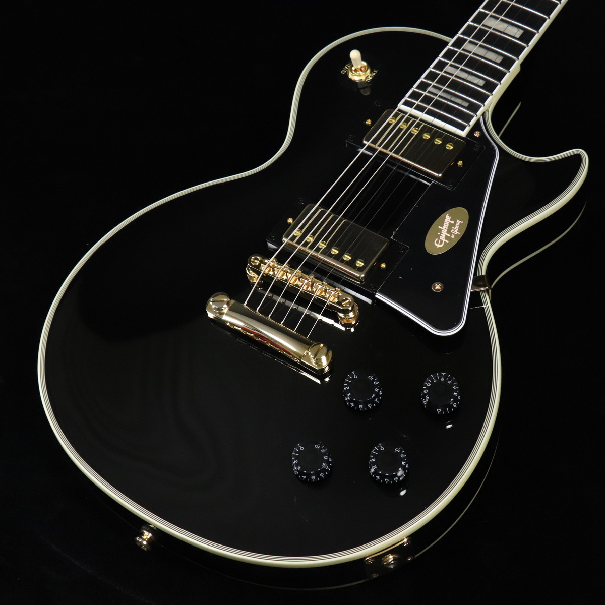 Epiphone / Inspired by Gibson Les Paul Custom Ebony 【SN 25031525907】 【梅田店】