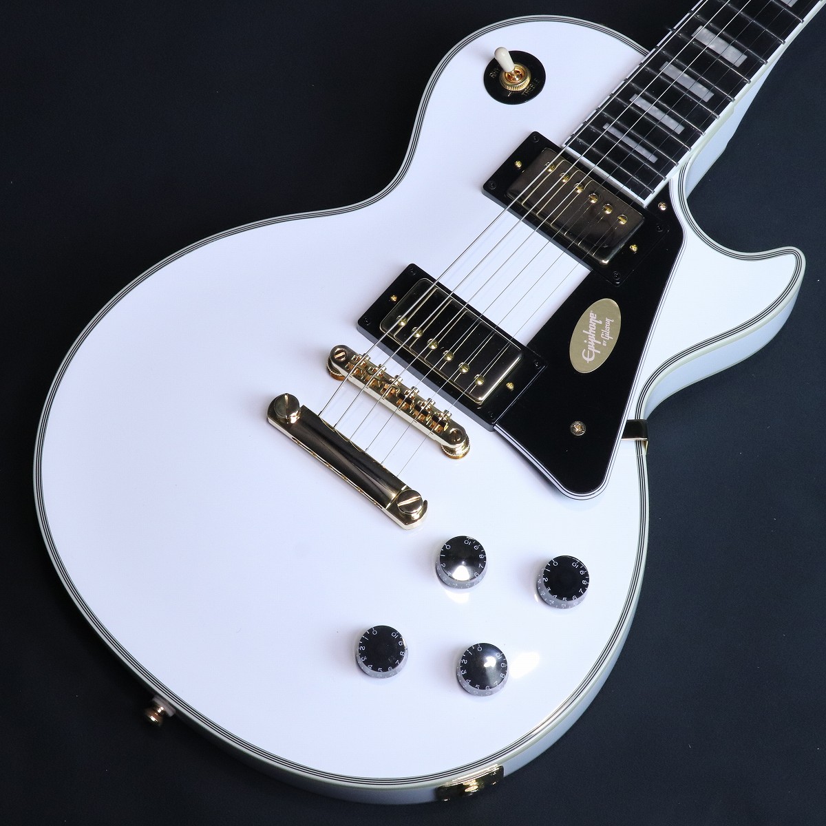 楽天市場】Epiphone / Inspired by Gibson Custom Les Paul Custom