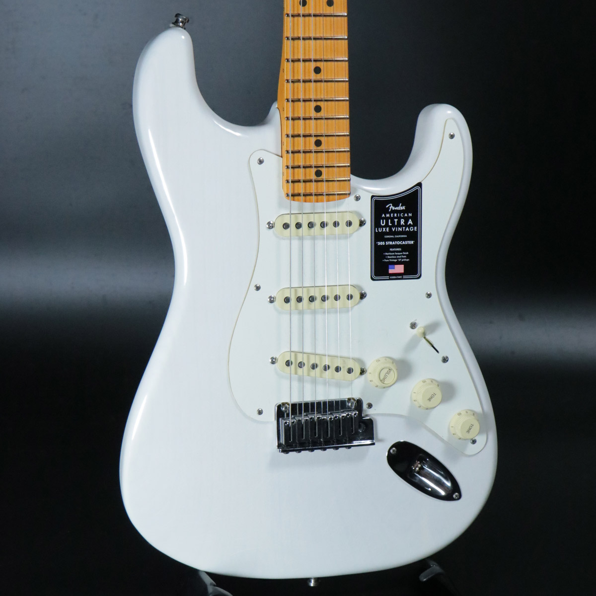 Fender / American Ultra Luxe Vintage ‘50s Stratocaster Maple White Blonde【S/N US25005665】【アウトレット特価】【名古屋栄店】【YRK】