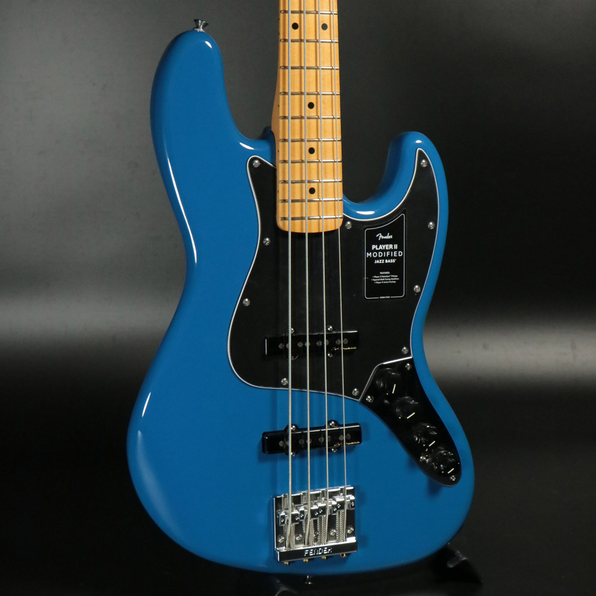 Fender Mexico / Player II Modified Active Jazz Bass Maple Electric Blue【S/N MX25047033】【アウトレット特価】【名古屋栄店】