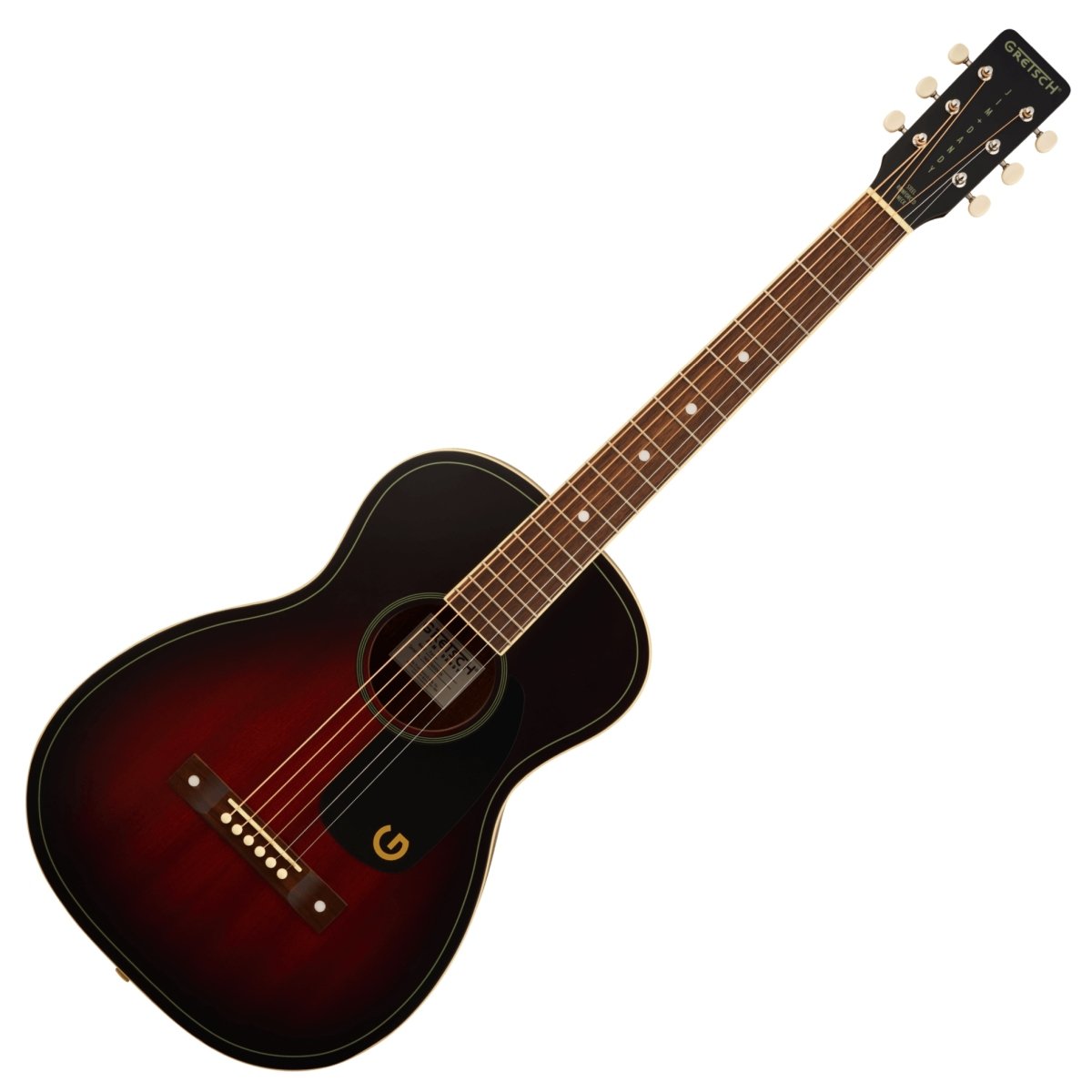 Gretsch / Jim Dandy Parlor Walnut Fingerboard Black Pickguard Deep Cherry Burst グレッチ【福岡店】