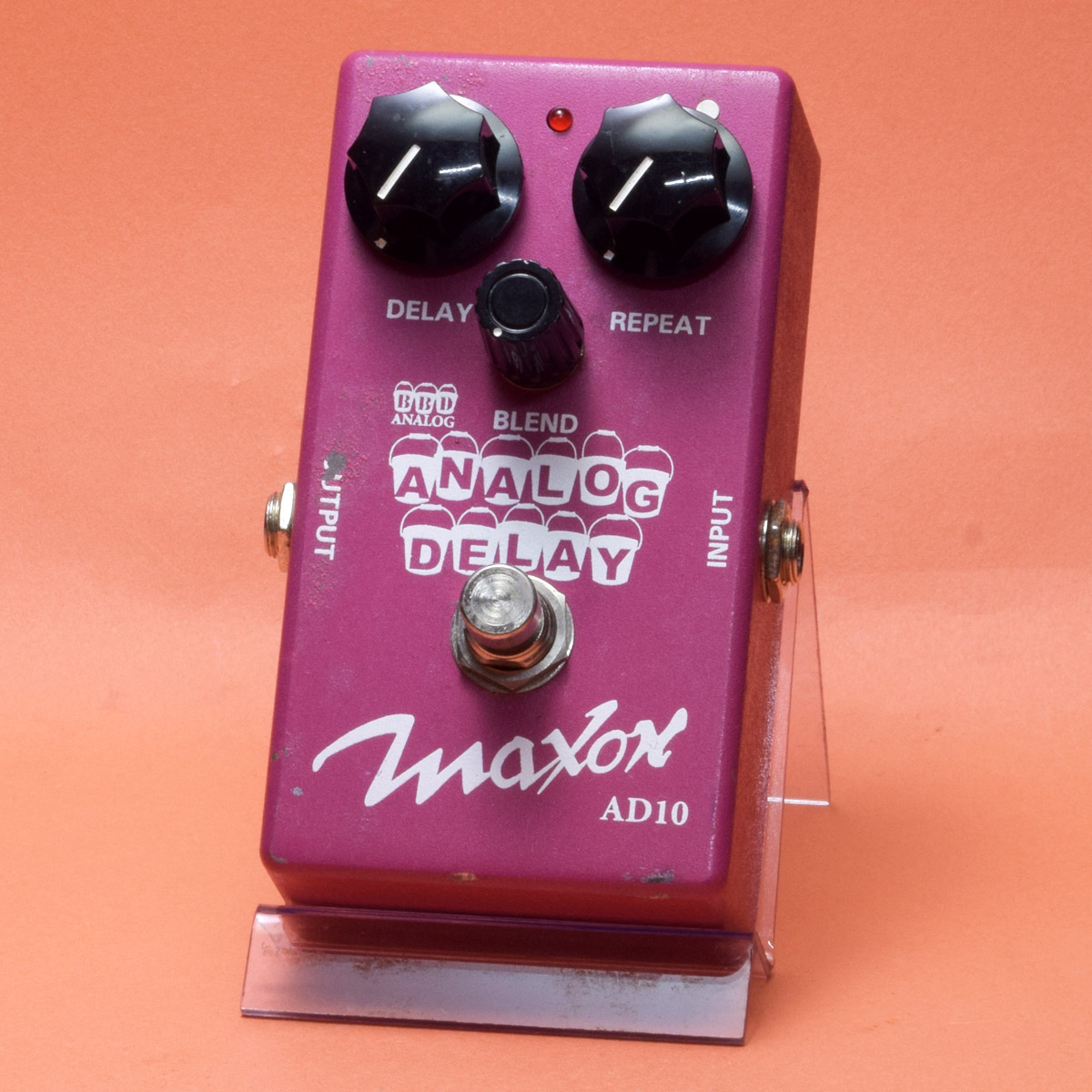ギター maxon analog delay ad10 MAXON AD10 Analog Delay guitar pedal demo with Gibson SG