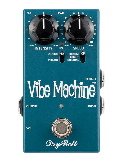 《セール品》DryBell Guitar Effects / Vibe Machine V-3 Vintage Uni-Vibe Tones with Modern Control モジュレーション ドライベル【国内正規品】【御茶ノ水本店】